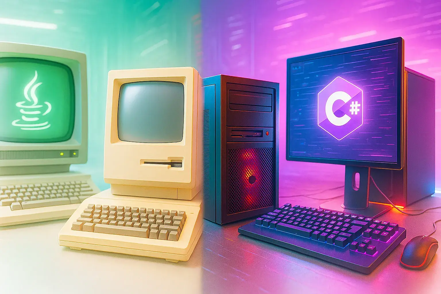 Una scelta tra Java e C# per guidare la tua crescita nel mondo .NET.